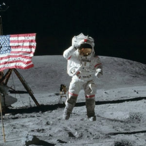 moon landing photo booth rental
