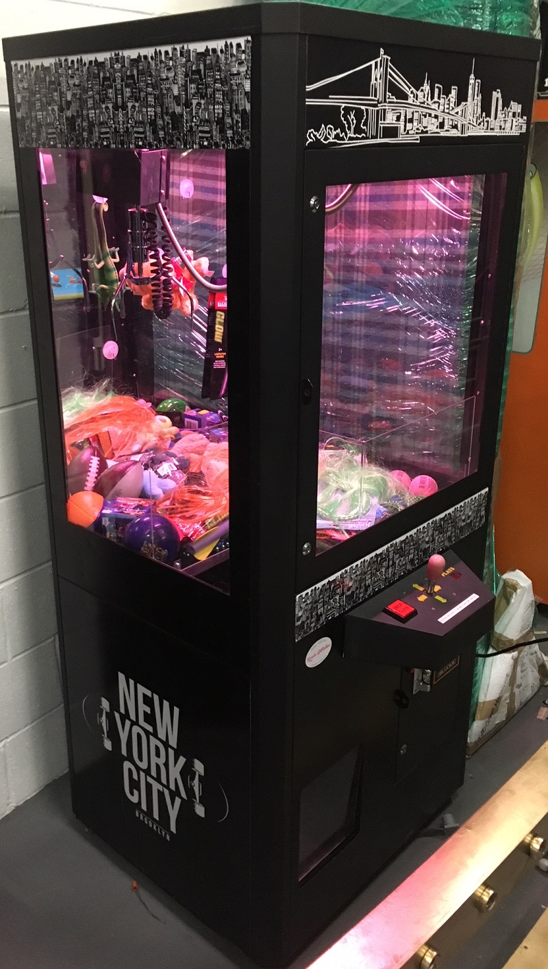 claw machine for rent nyc Arcade Specialties Game Rentals