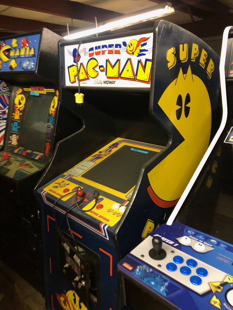 super pacman arcade vintage sale | Arcade Specialties Game Rentals