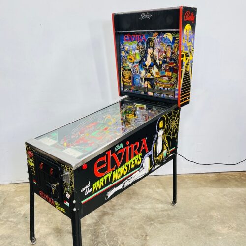 VINTAGE ORIGINAL ELVIRA PINBALL MACHINE FOR SALE CT NY Arcade