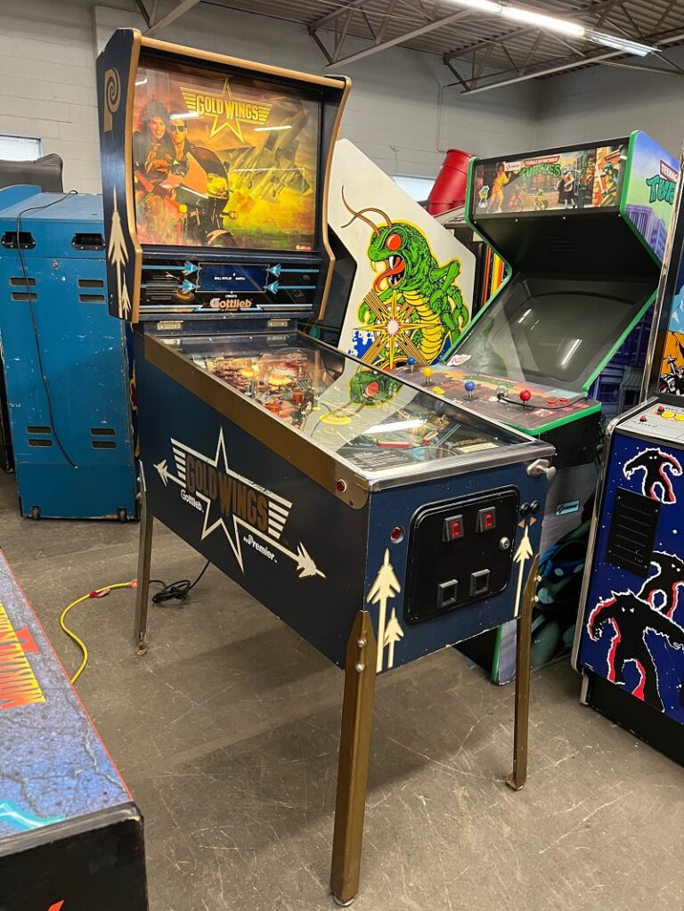 gold wings pinball machine for sale Arcade Specialties Game Rentals