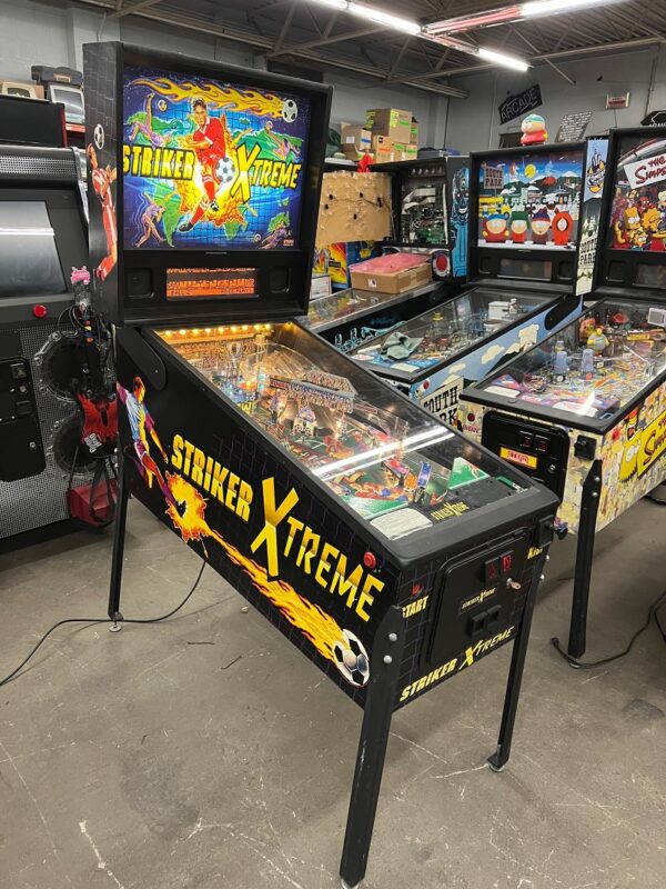 striker xtreme soccer pinball machine for sale Arcade Specialties