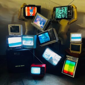 tv stack party prop rental