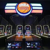 nba hoops basketball arcade game for sale 2