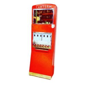 vintage art deco snack vending machine for sale