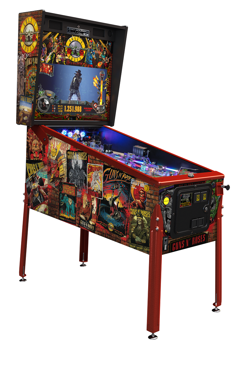 GUNS N ROSES LIMITED EDITION PINBALL FOR SALE