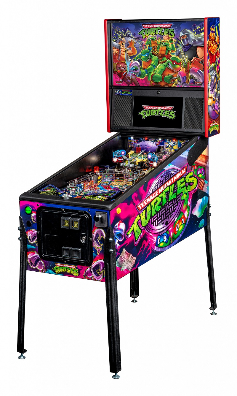 ninja turtles premium pinball machine for sale