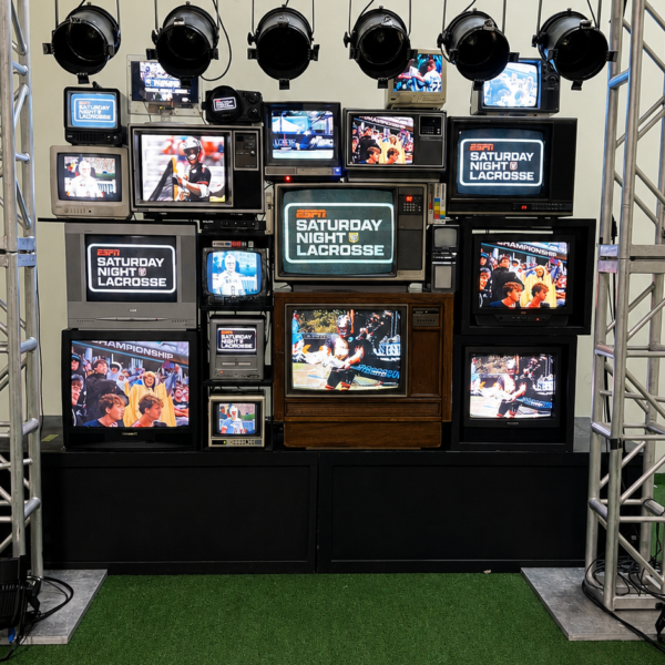 crt tv stack prop rental NY